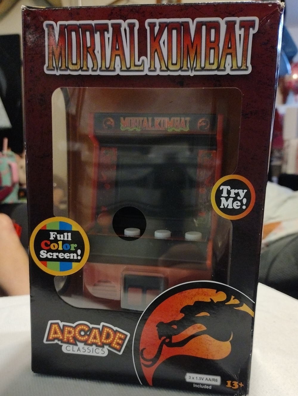 Arcade Classics Mini Arcade Game - Mortal Kombat